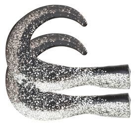 SvartZonker BigTail Junior C17 Black/Silver 2-pak