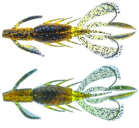 PerchFight Crayfish 4.4'' 5-pak , Okeechobee Blue