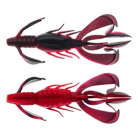 PerchFight Crayfish 4.4'' 5-pak , Red And Black