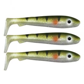 McRubber Big Bass (3-pak) - UV Perch
