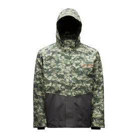 Grundéns Downrigger Gore-Tex Jacket Refraction Camo Green/Anchor
