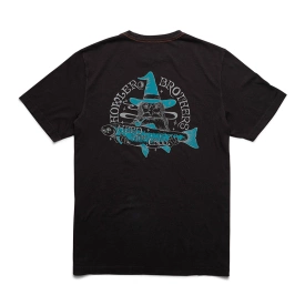 Howler Bro's Cotton T-Shirt River Wizard Black