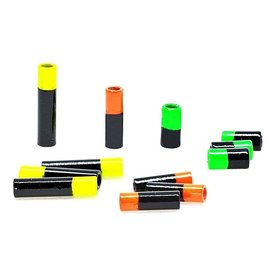 FutureFly AttiTubes - Black/Chartreuse 10mm