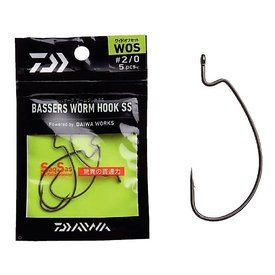 Daiwa Bassers Worm Hook Wos
