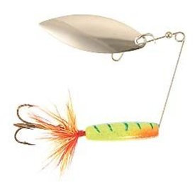 Attract Spinner Tail, 12gr, Silver/Blue Parrot