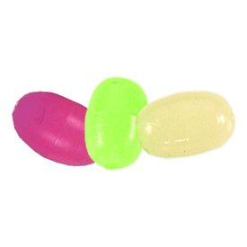 Owner Beads 6mm, glow/green, soft, 22st