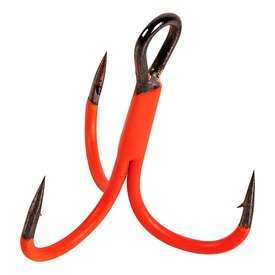 Owner STV-36BO Treble Hook, UV Flash Orange