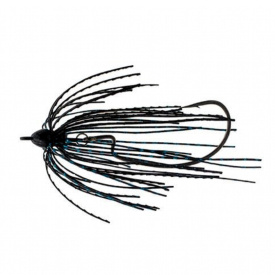 Geecrack Furiraba Free Rig Jig 2/0 - Black Blue Flake