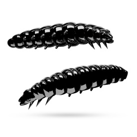 Libra Lures Larva 45 Garlic (8-pack) - Black
