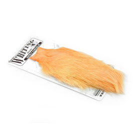 Whiting Spey Hackle Hen Cape White dyed Salmon