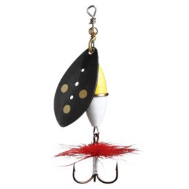 Wipp Spinnare 15 g Black Yellow/White