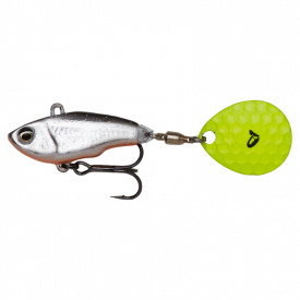 Savage Gear Fat Tail Spin 6,5cm, 16g Sinking - Söder Glitterfegis