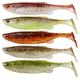 Savage Gear Fat Minnow T-Tail 9cm, 7g (5pcs) Clearwater Mix