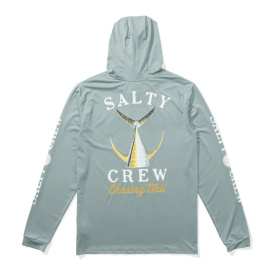 Salty Crew Tailed Hood Sunshirt Mackerel