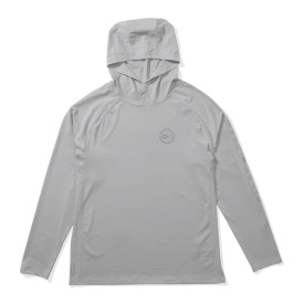 Salty Crew Apex Perforated Hood Gray