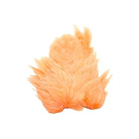 Whiting Rooster SH/C White dyed Salmon