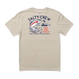Salty Crew Fly Trap Premium S/S Tee Moonbeam