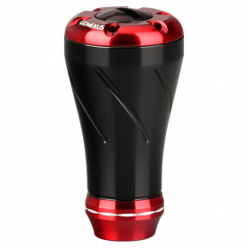 Gomexus CNC Power Knob 20mm - Black & Red