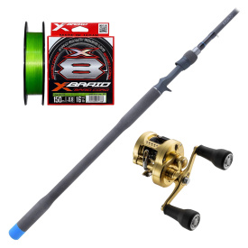 AAVA Tiraphene  & Calcutta Conquest Combo - 8'3'' 50-180g