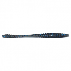 Bite Of Bleak Spawn Worm 10cm (8-pak) - Black Blue Flake