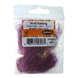 Semperfli Scud Dubbing - Bluegill / Salty Olive