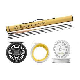 Vision Trout HERO² Dry Fly Taper+ Flugset - 9' #5