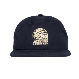 SQRTN Nordanvind 2 6-Panel Cap, Black