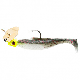Z-man Diezel Chatterbait 1/4 Oz - Redbone (Gold Blade/Chart Head)