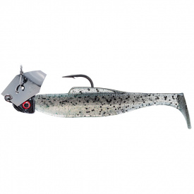 Z-man Diezel Chatterbait 1/4 Oz - Bad Shad (Black Blade/Black Head)