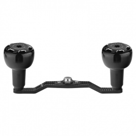 Gomexus Carbon Fiber Double Handle with CNC Knob 7x4mm - Black