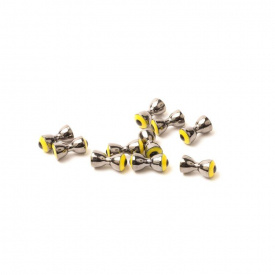 Reel Eyes 4.0mm - Black Nickel / Yellow eye
