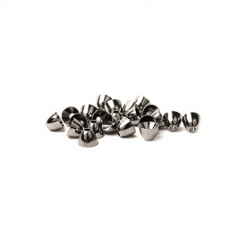 Coneheads L (6,3mm) - Black Nickel