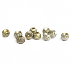 Gritty Tungsten Beads 4,6mm - Metallic Olive