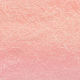 Strung Fuzzy Fiber - Salmon