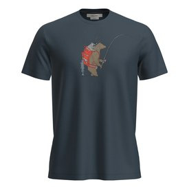 Icebreaker M's Merino 150 Tech Lite SS Tee Bear Catch Abyss