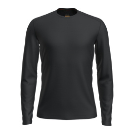 Icebreaker Mens 200 Oasis LS Crewe Black