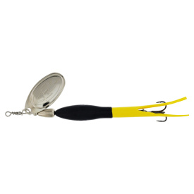 Westin Fc Downstream #4 30g - Black/Flouro Yellow Silver Blade