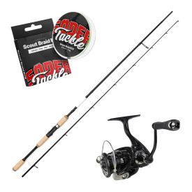 Myran & Daiwa Daiwa Pitch Black Spinning Combo