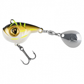 Fox Rage Big Eye Spin Tail 8g - Black & Gold