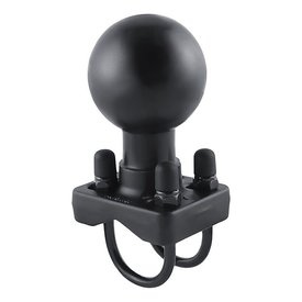 RAM Double U-Bolt Ball Base for 1'' - 1.25'' Rails (Unpacked)