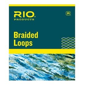 RIO Braided Loops Orange 4-pak W/Tubing