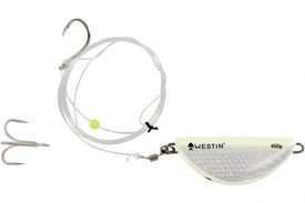 Westin Halibut Anti Twist Rig 350 g Glow