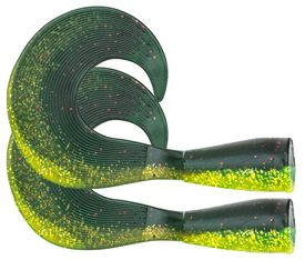 Sparetail Zonker Tail C22 Black/Chartreuse 2-pack