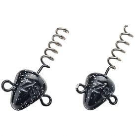 Svartzonker Screw-In-Head 30g (2-pak) - Black Glitter Lead