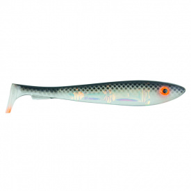 SvartZonker McRubber Flash Shad 23cm (2-pak) - UV Black Back