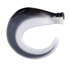 SvartZonker Rattling BigTail - C43 Black/Glow Pearl Glow