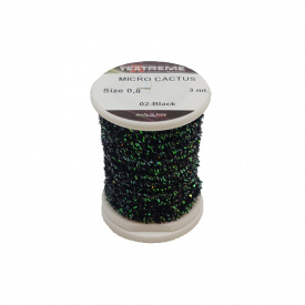 Micro Cactus Chenille 0,8mm - Black