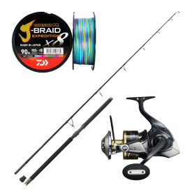 Zenaq Tobizo DBL & Shimano Stella Combo 80-180g