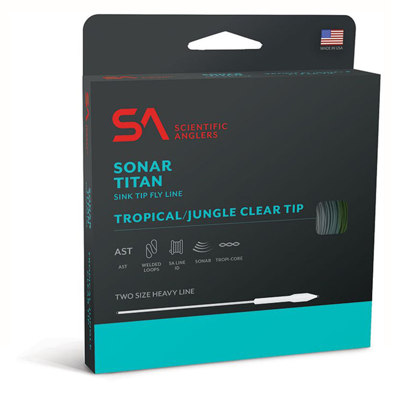SA Sonar Titan Tropical Clear Tip Sand/Horizon/Clear WF Fly Line