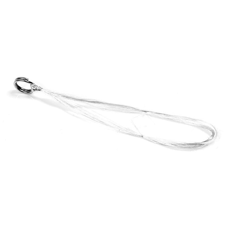 Fladen Horned Pike wire 10-pak, White